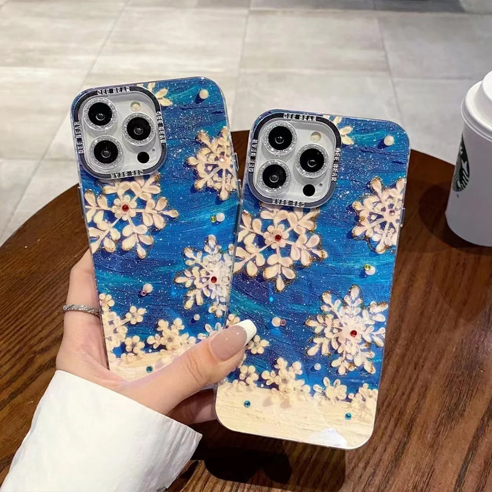 Snowflake Glam iPhone Case