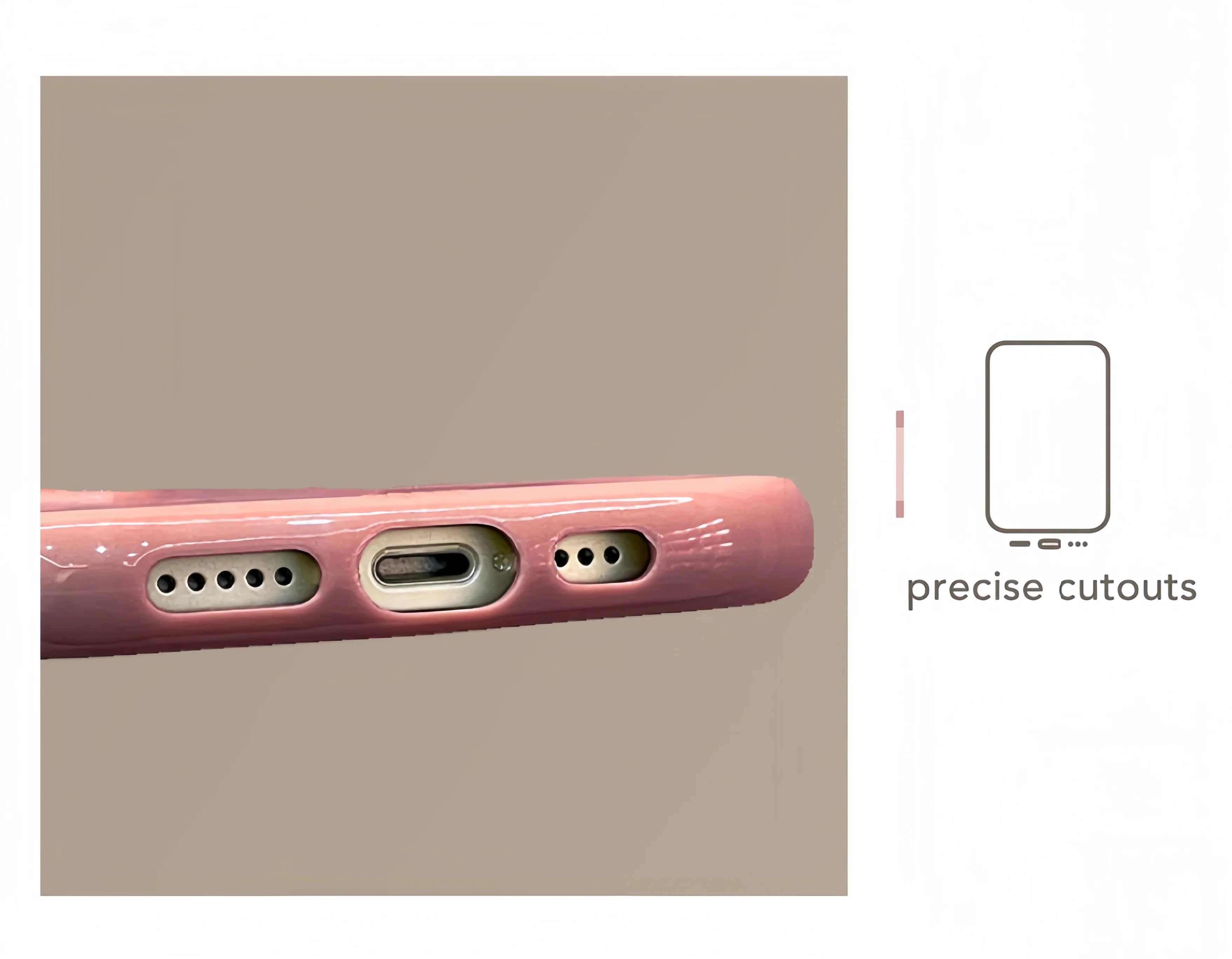 Pink Blossom Crystal iPhone Case