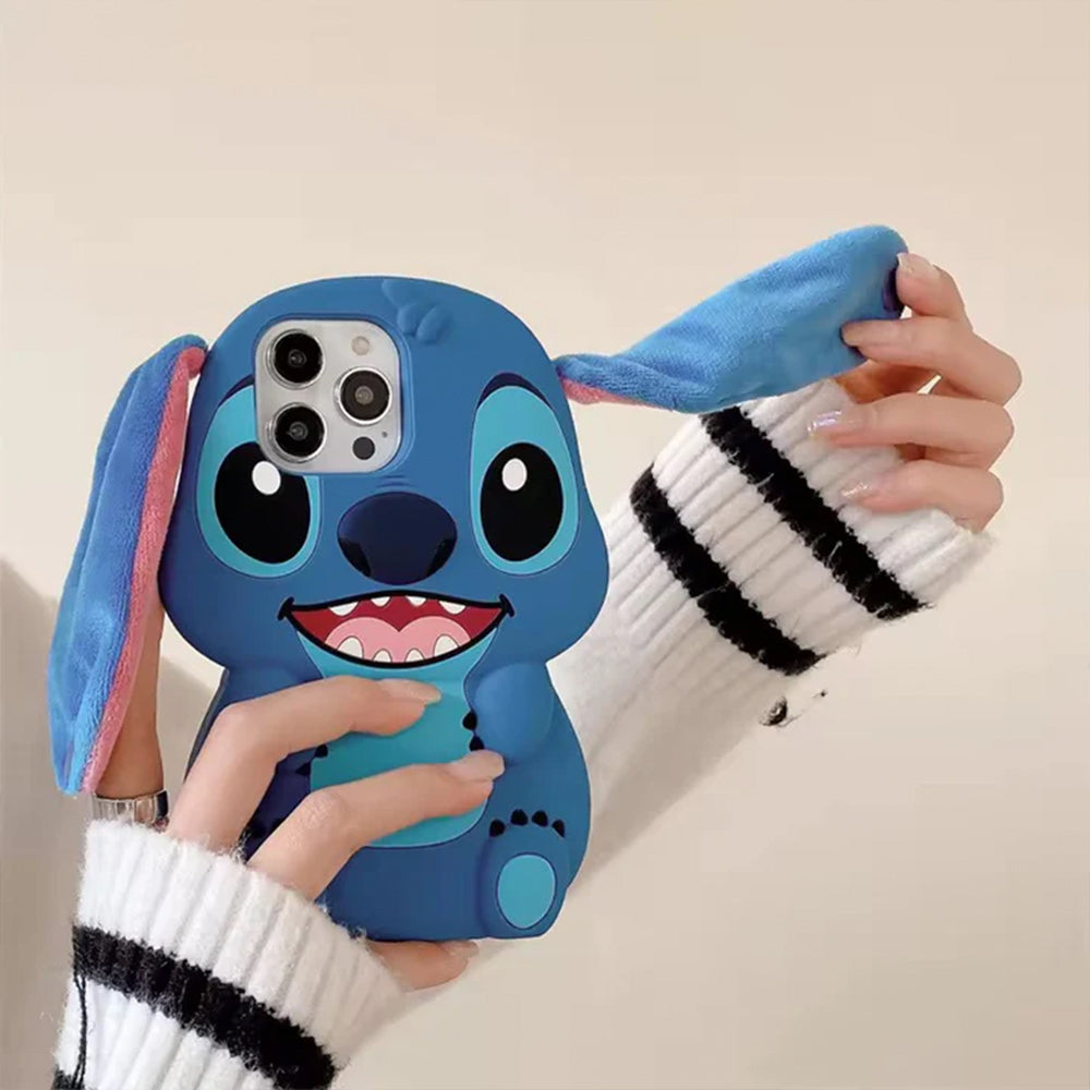 Kawaii Stitchy Ears Case