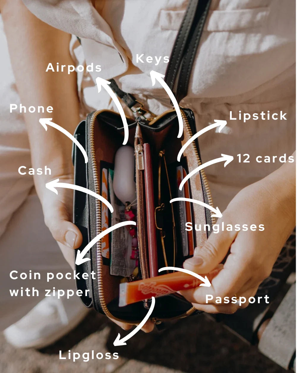 Crossbody Clutch Bag