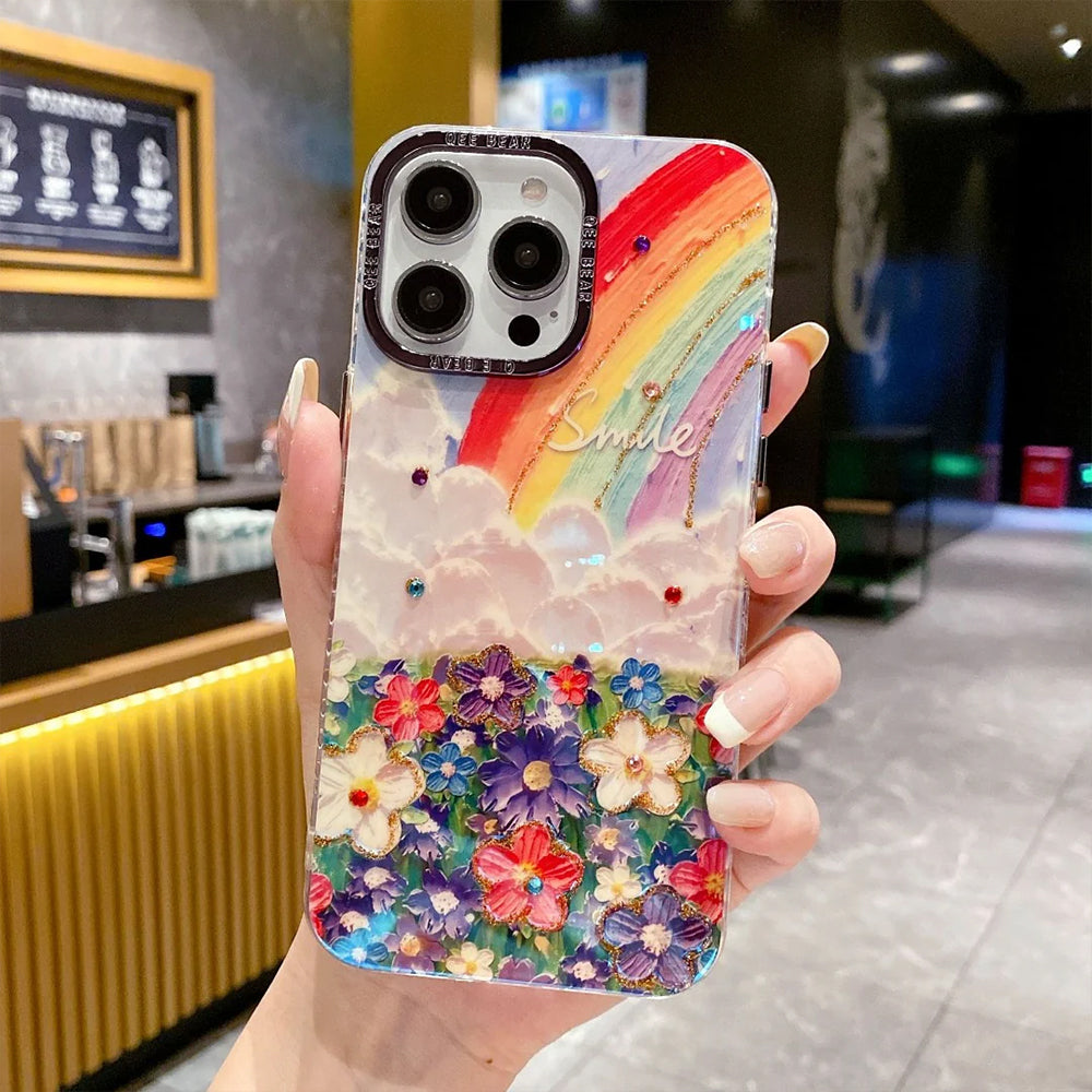 Radiant Infusion Bloom iPhone Case