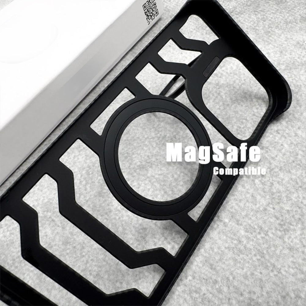 Bezel Less Carbon Fiber Magnetic iPhone Case