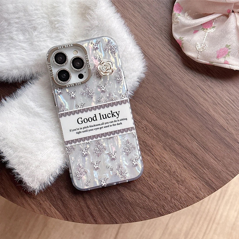 Luxury Floral Pattern iPhone Case