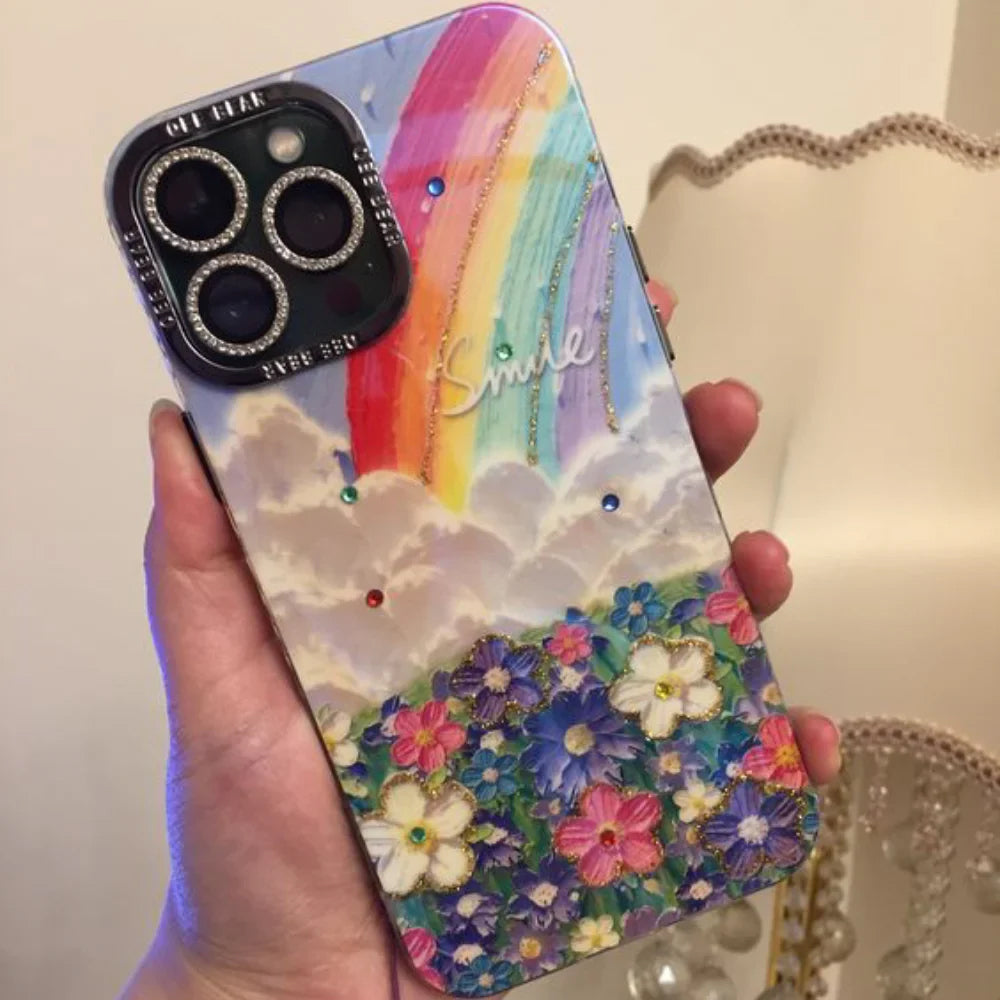 Radiant Infusion Bloom iPhone Case