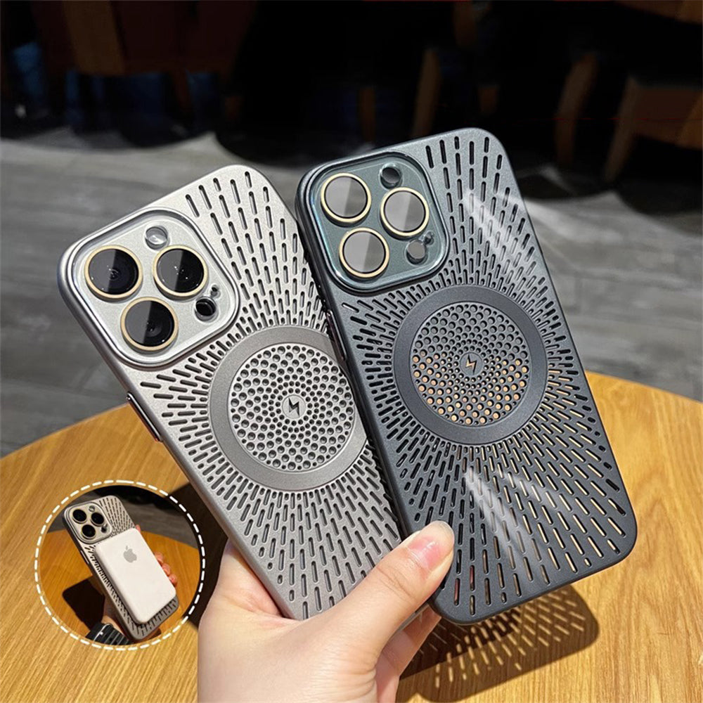 Breathable Cooling Magnetic iPhone Case