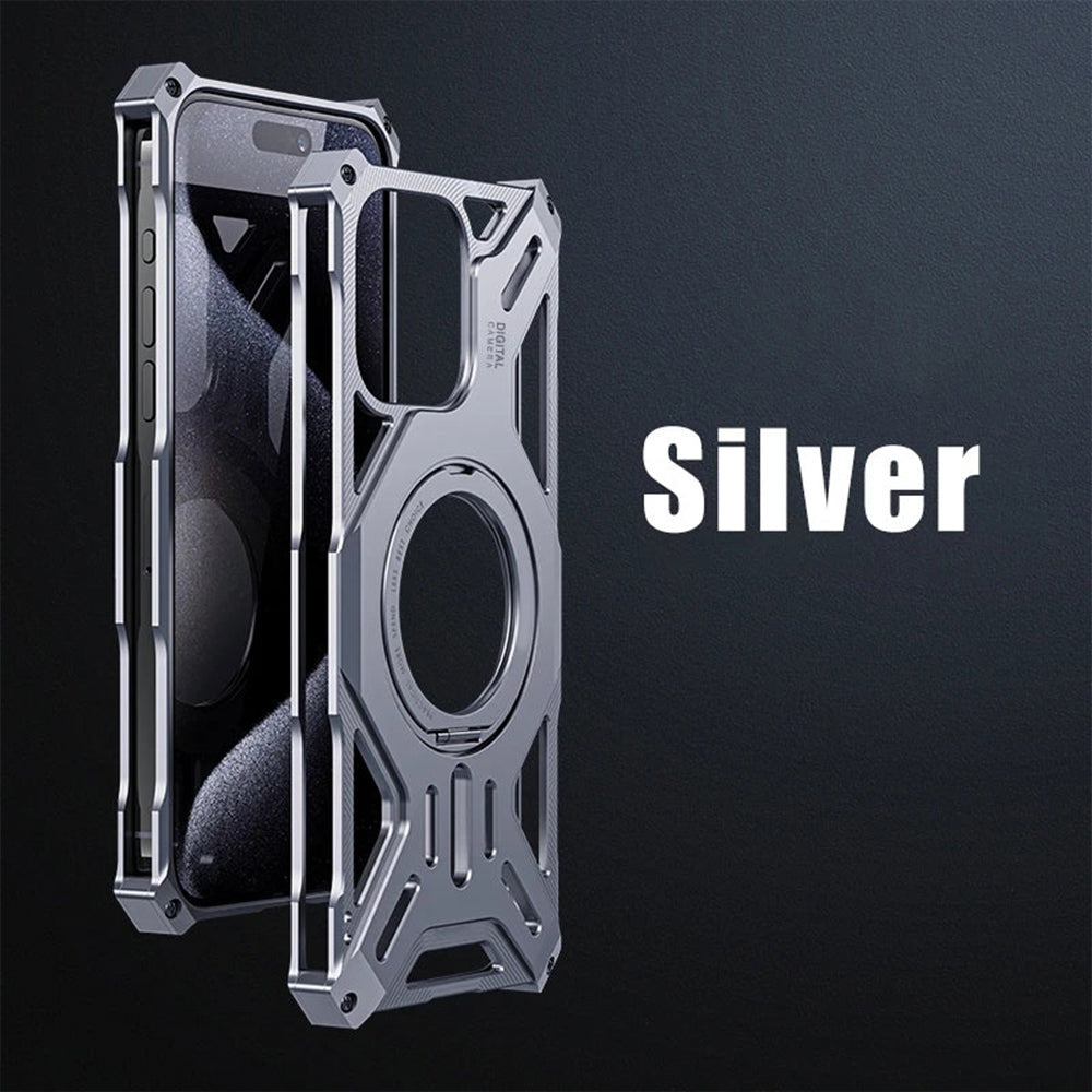 Luxury Hollow Aluminum iPhone Case