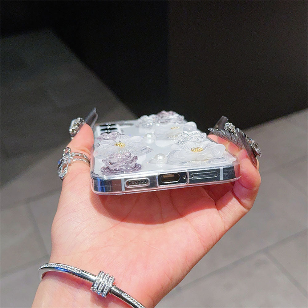 Pearl Blossom Clear Case