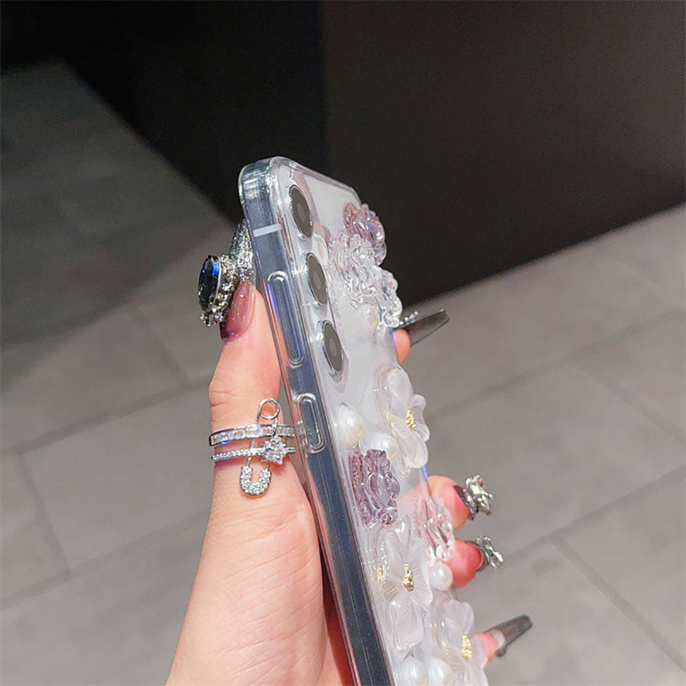 Pearl Blossom Clear Case