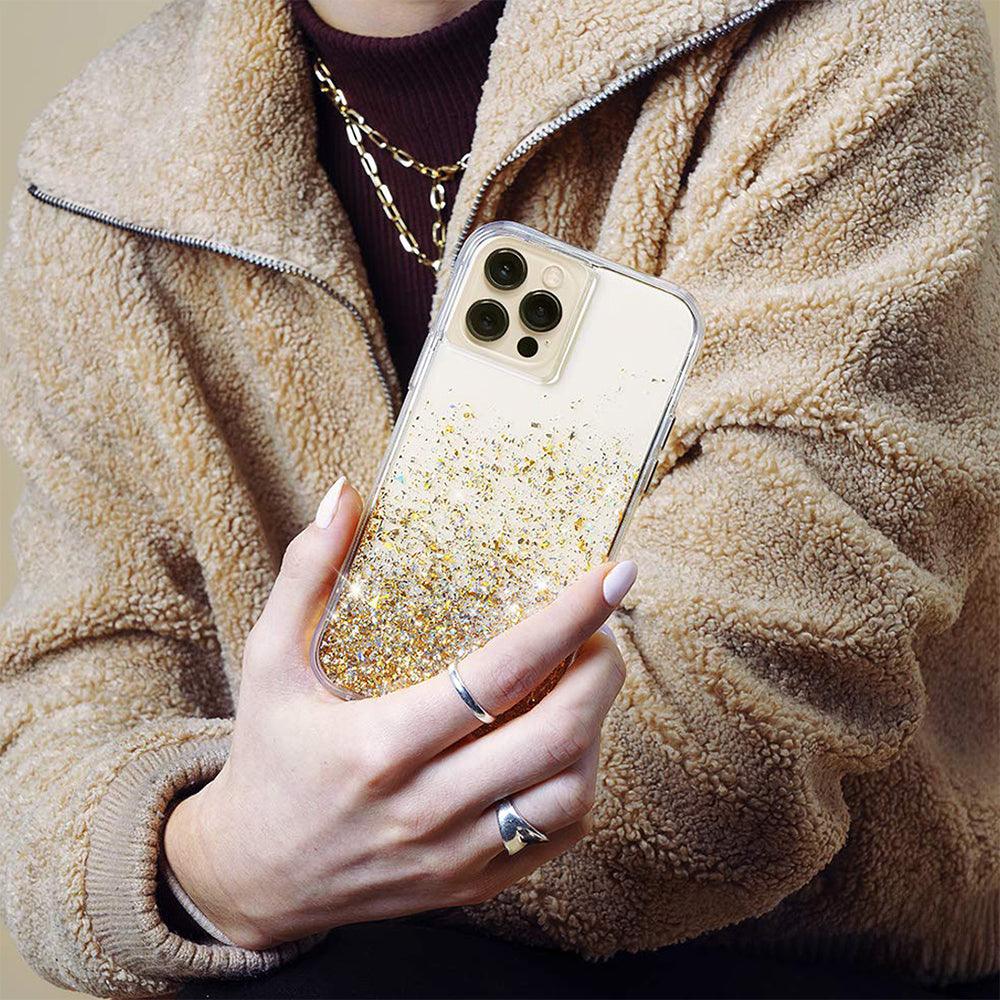 Twinkle Ombre - Case for iPhone (Gold) - Bugario