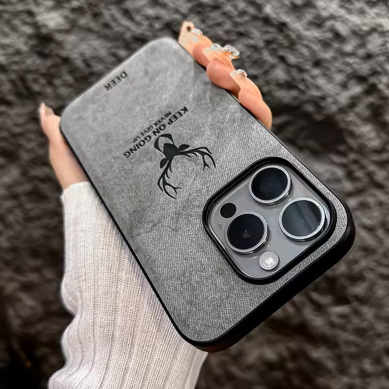 Luxury Shockproof Deer iPhone Case