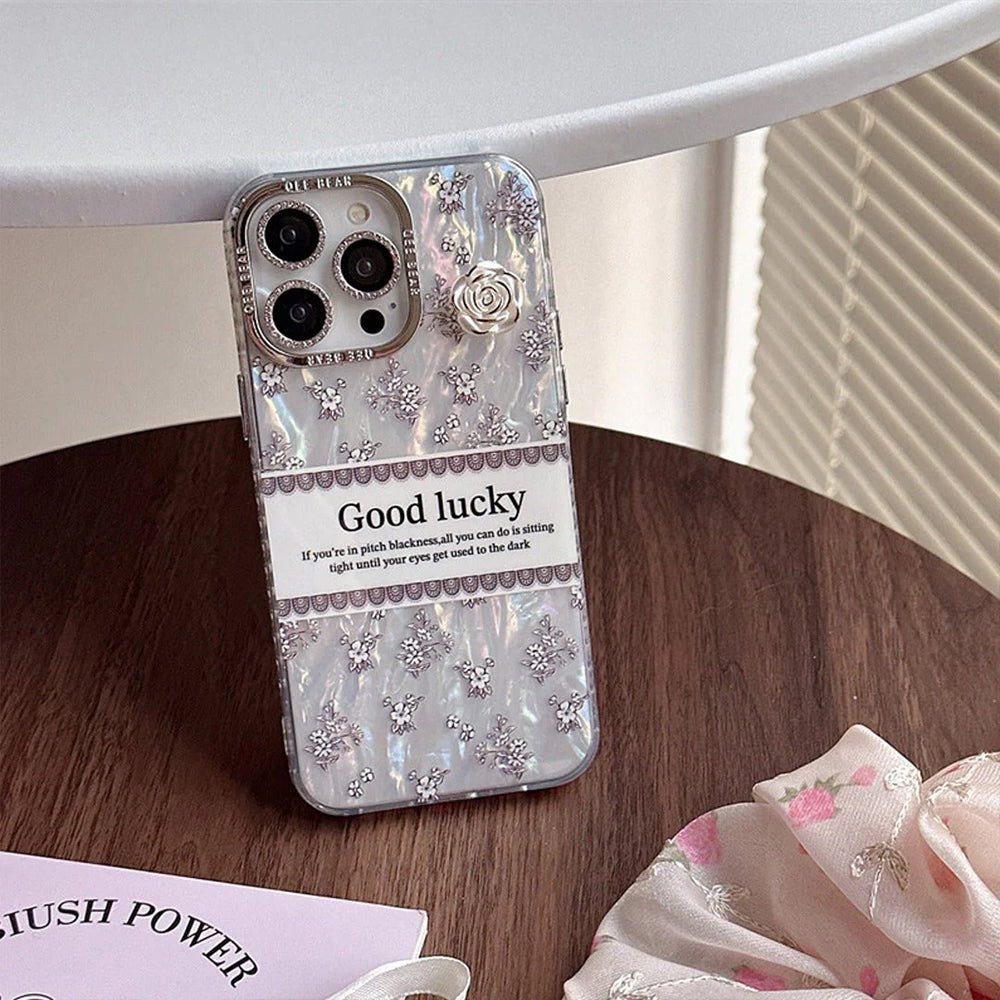 Luxury Floral Pattern iPhone Case