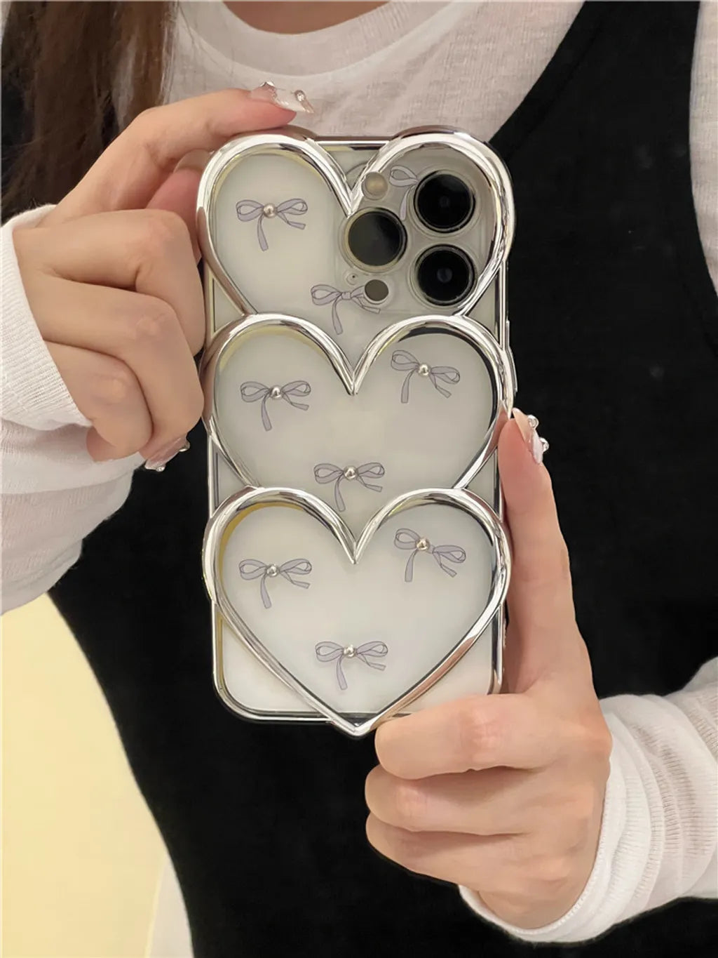 HeartWave Harmony iPhone Case