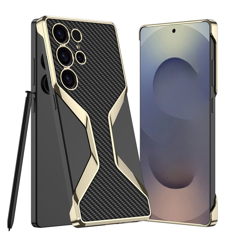 Borderless ElectroPlated Leather Case