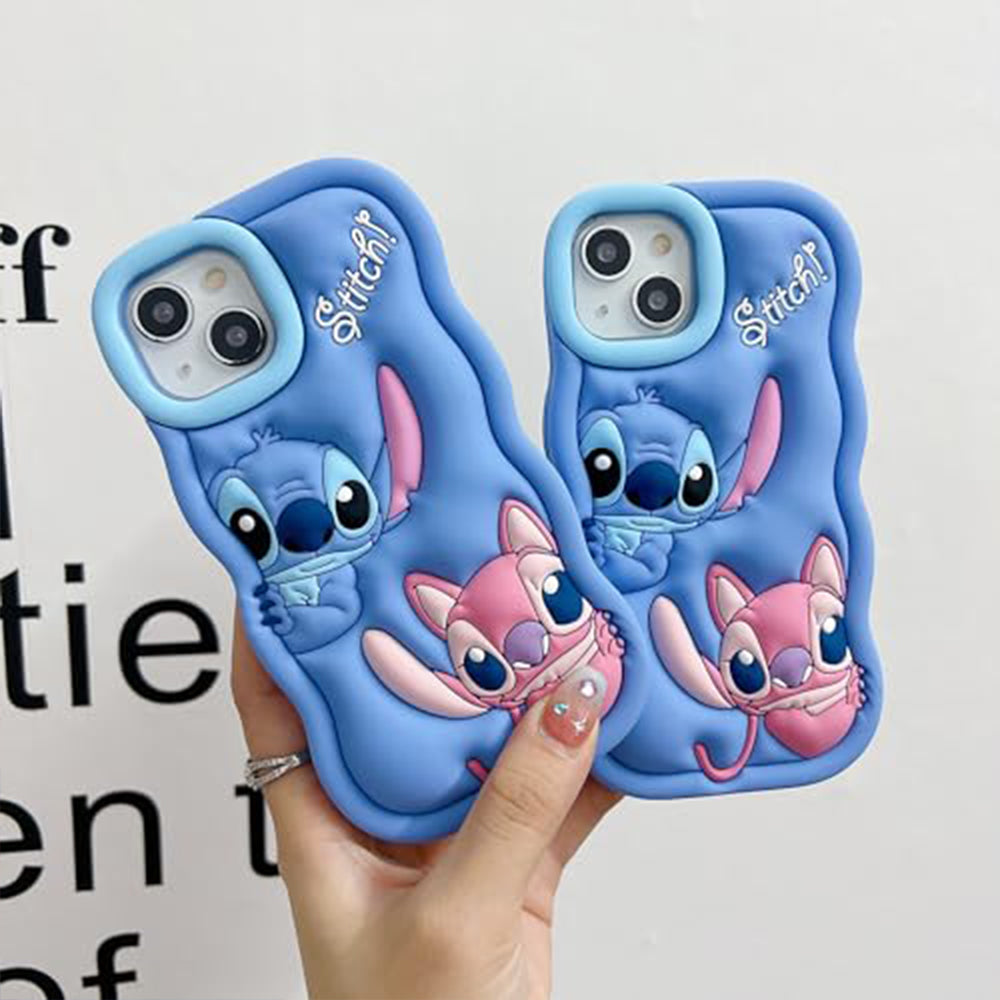 3D Cute Cartoon Soft Silicone iPhone case