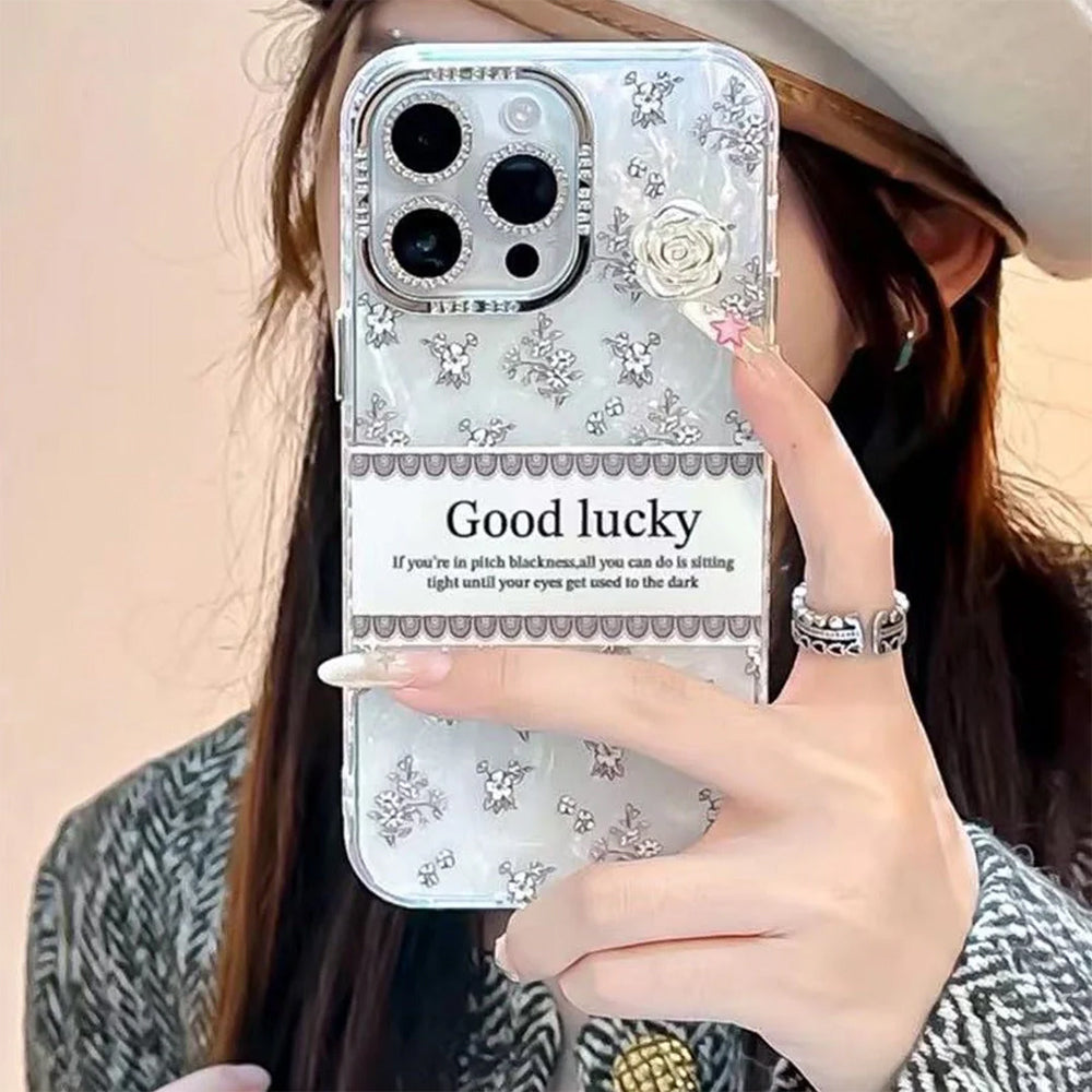 Luxury Floral Pattern iPhone Case