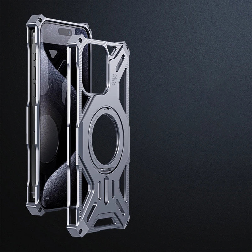 Luxury Hollow Aluminum iPhone Case