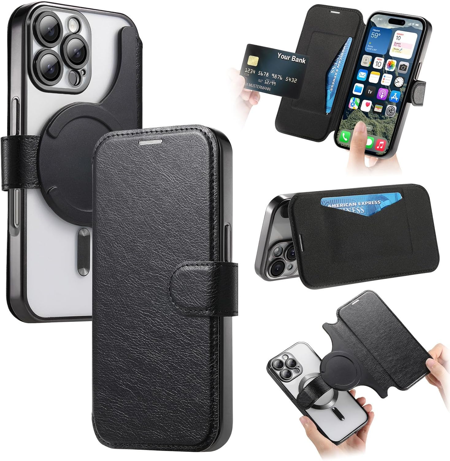 2 in 1 Detachable Magnetic Phone Case