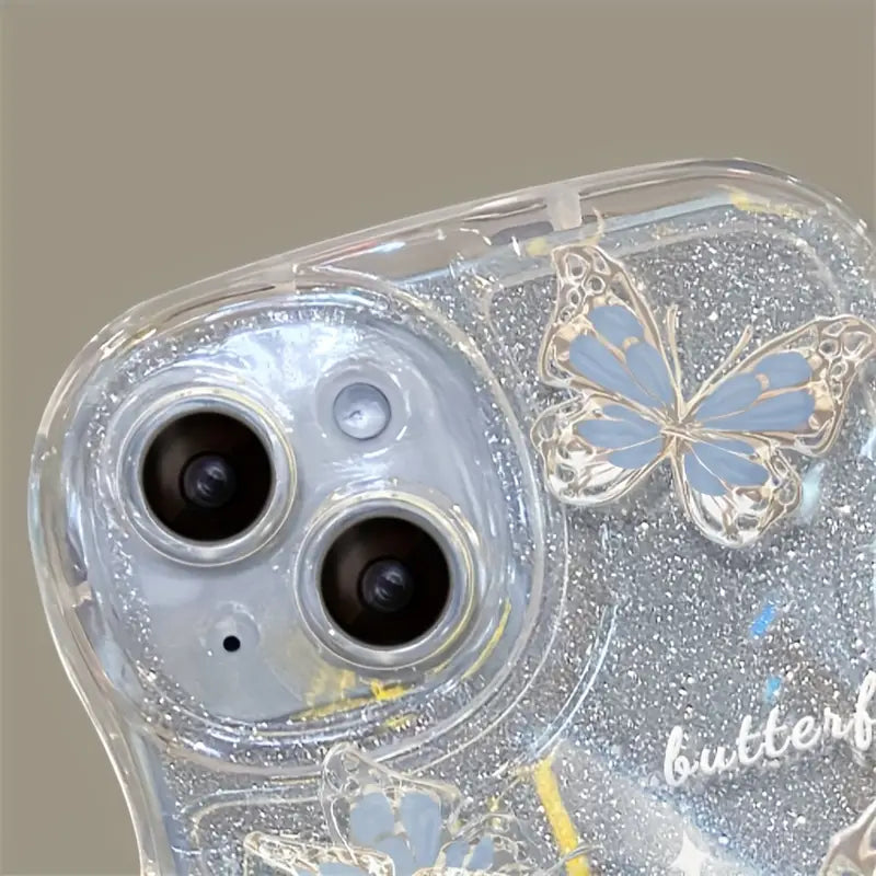 WaveGlitz Butterfly Phone Case