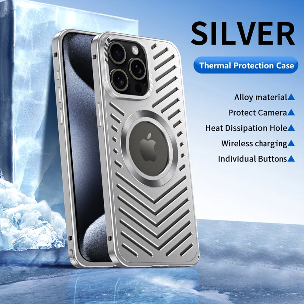 Heat Dissipation Aluminum Alloy iPhone Case