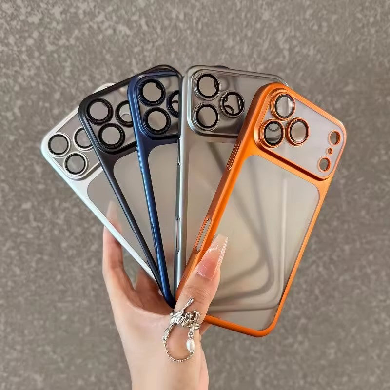 Clear Minimal Matte iPhone Case