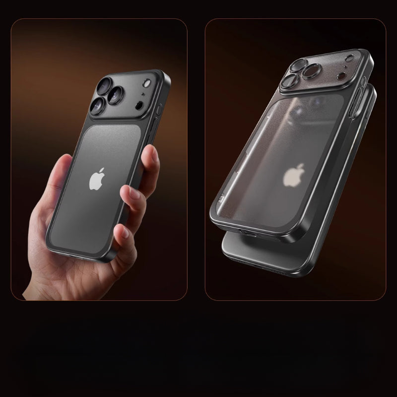 Clear Minimal Matte iPhone Case