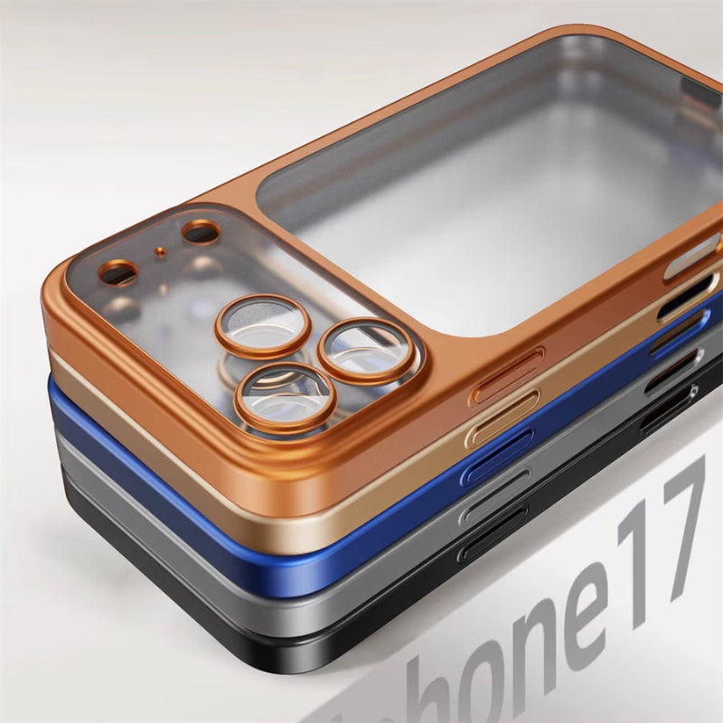 Clear Minimal Matte iPhone Case
