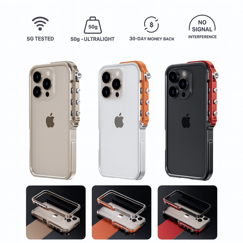 Cloak Aluminum MagSafe iPhone Case