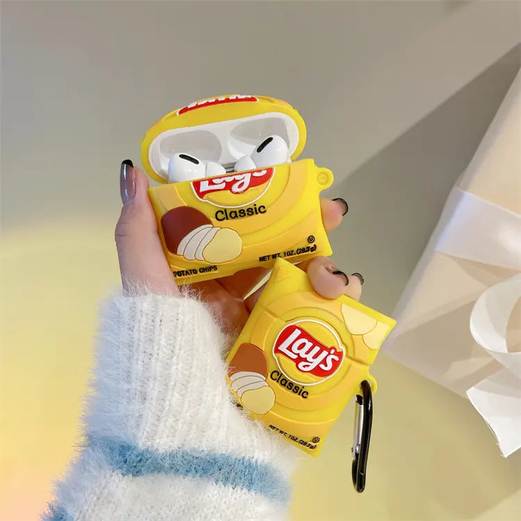 Classic Lays Silicone Apple Airpods Cases