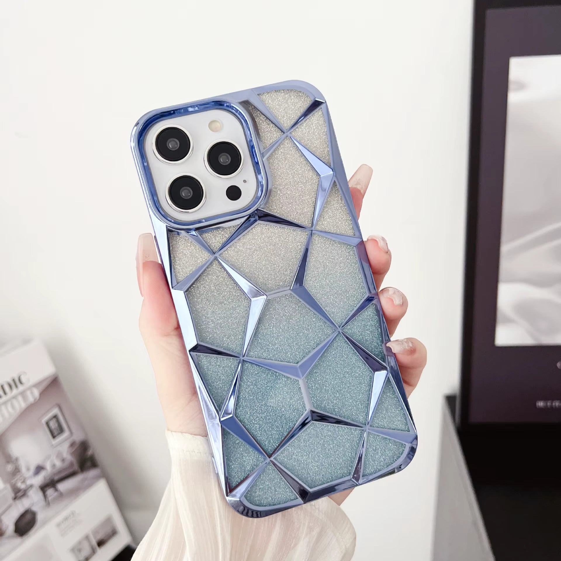 Aurora Glitter Gradient Case