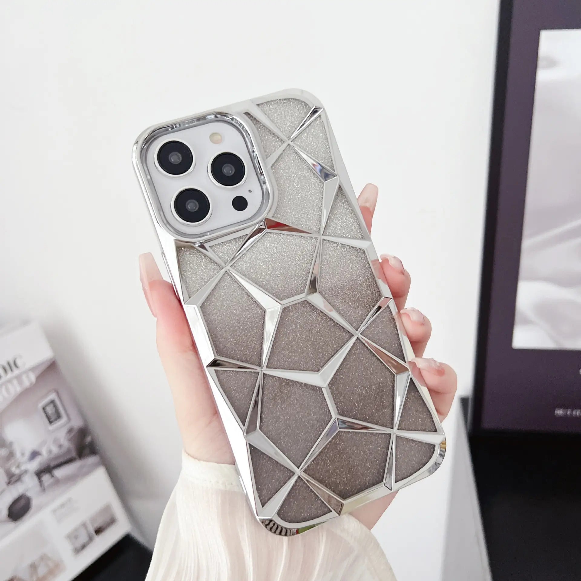 Aurora Glitter Gradient Case