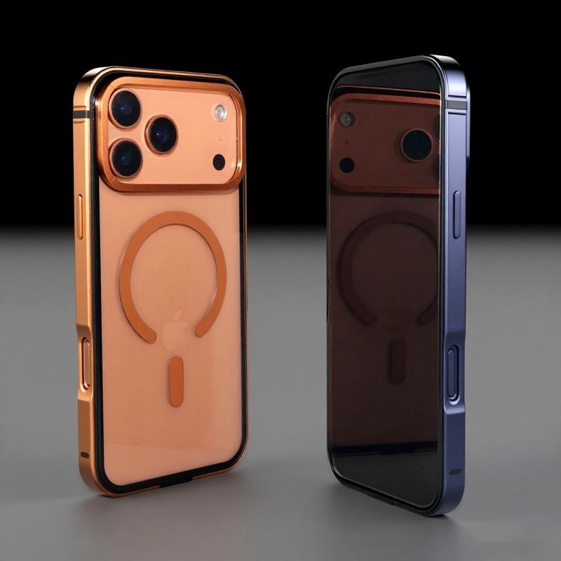 Auriglass Metal Frame MagSafe iPhone Case