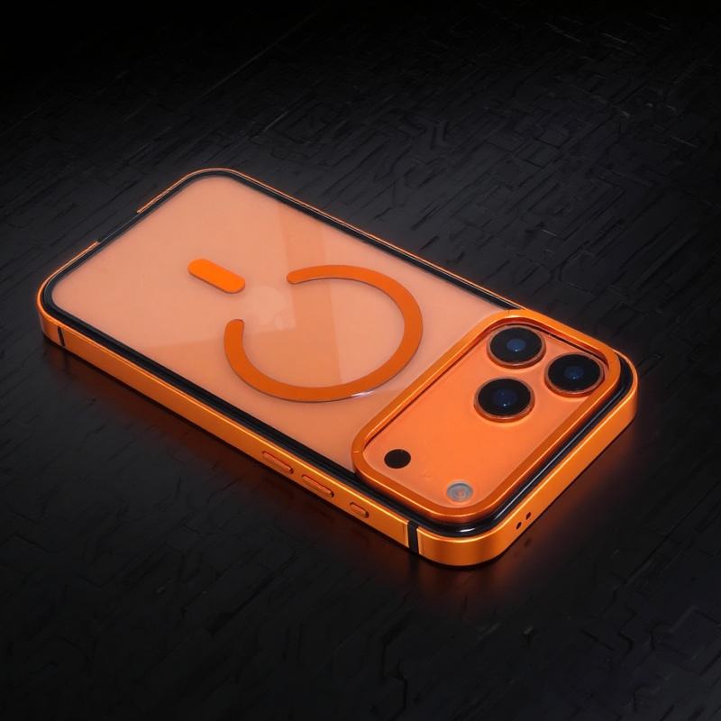 Auriglass Metal Frame MagSafe iPhone Case