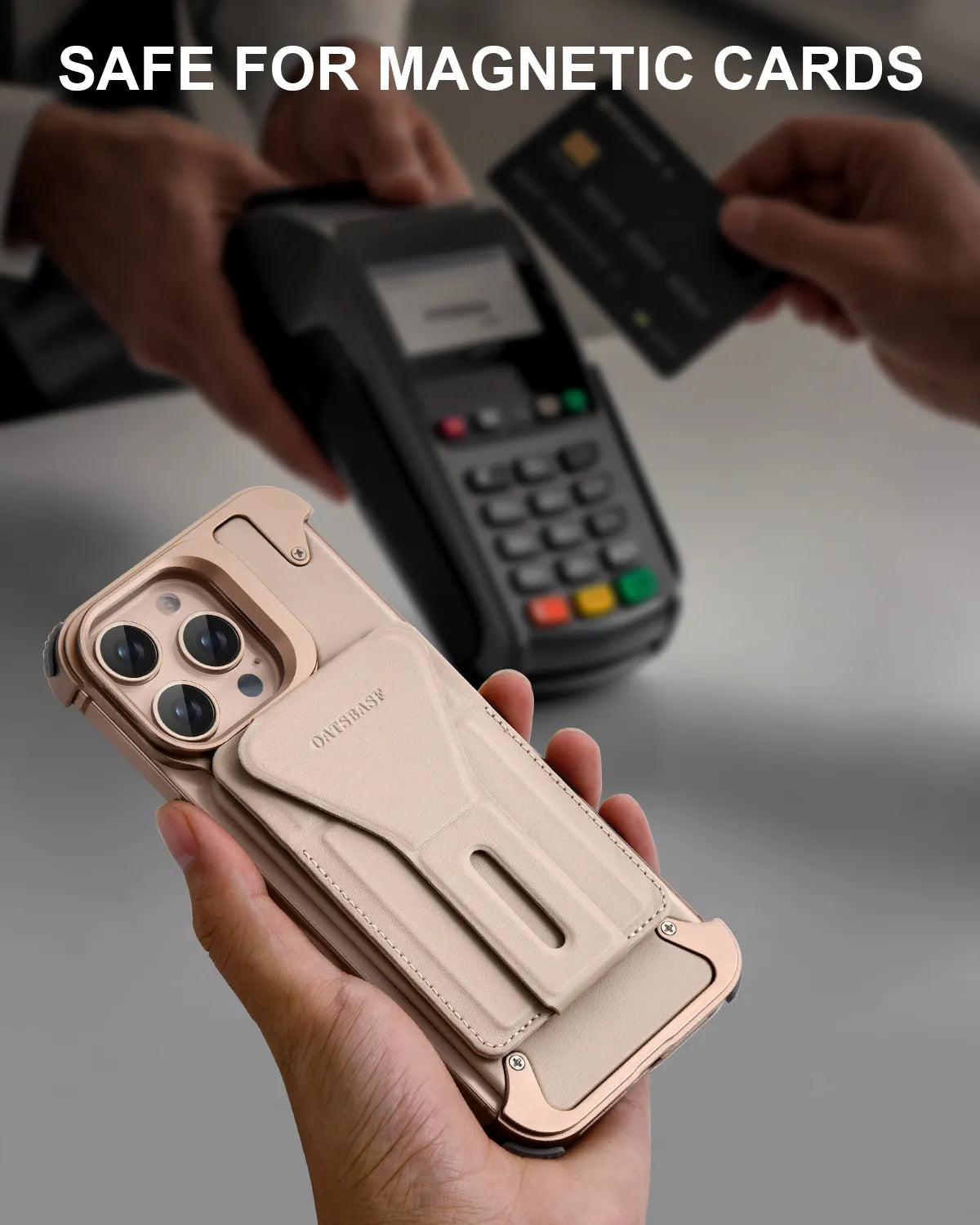 Eleganto Genuine Leather Wallet Phone Case