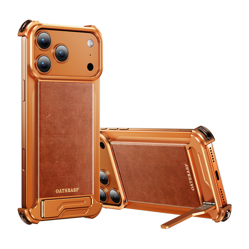 Helios Frame Leather MagSafe iPhone Case