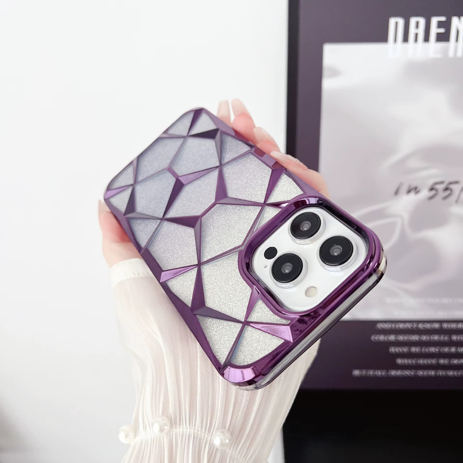Aurora Glitter Gradient Case