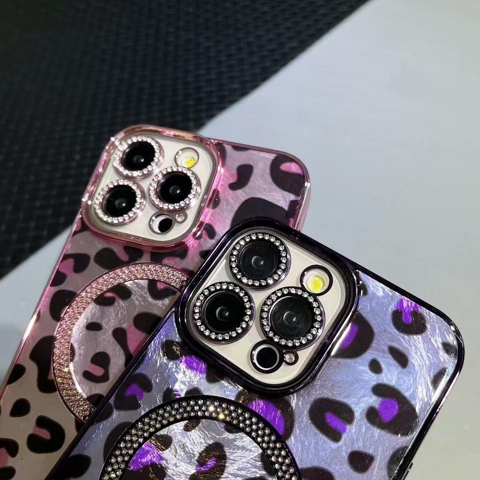 SparkRing Leopard iPhone Case