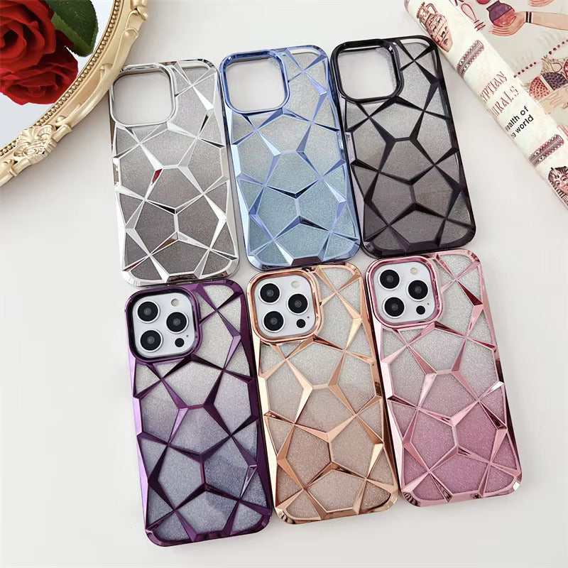 Aurora Glitter Gradient Case