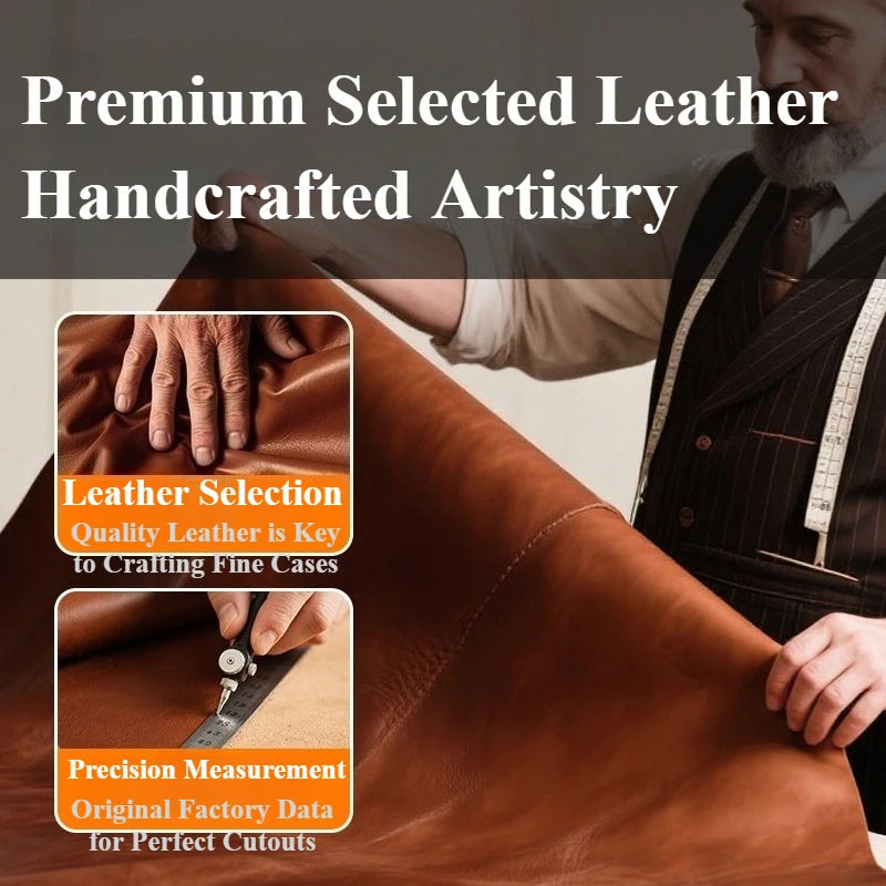 Helios Frame Leather MagSafe iPhone Case