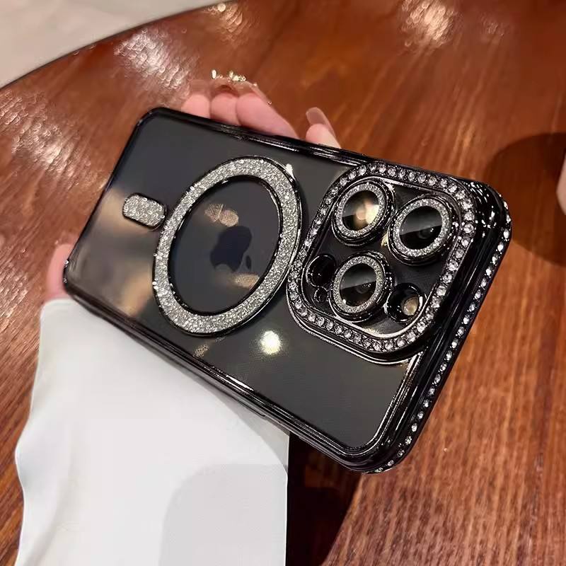 Bling Chrome Crystal Case