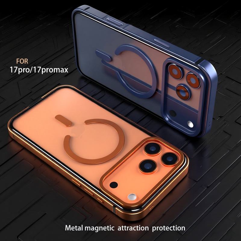 Auriglass Metal Frame MagSafe iPhone Case