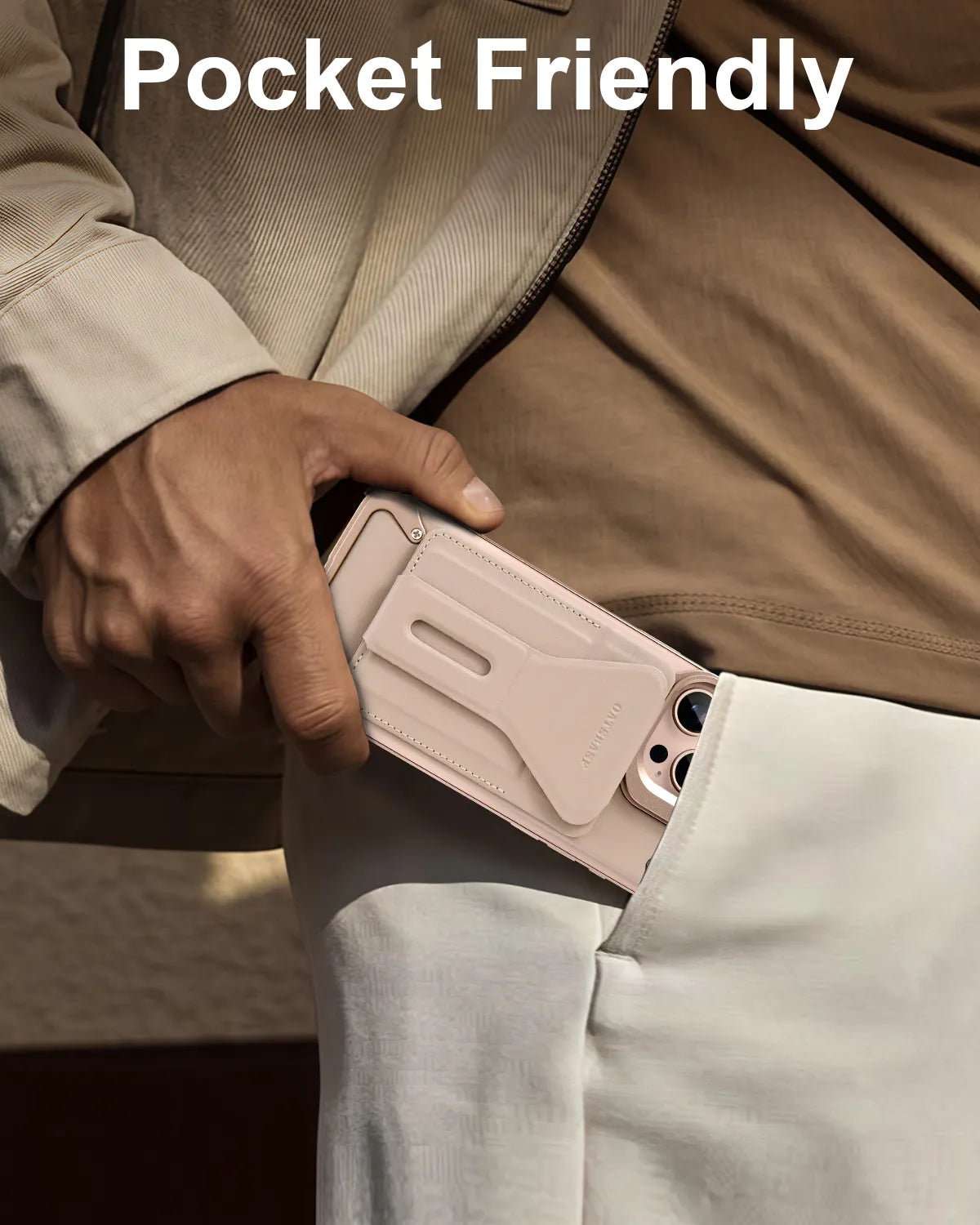 Eleganto Genuine Leather Wallet Phone Case