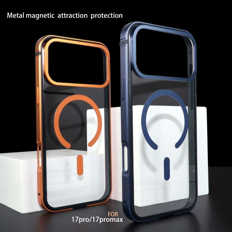 Auriglass Metal Frame MagSafe iPhone Case