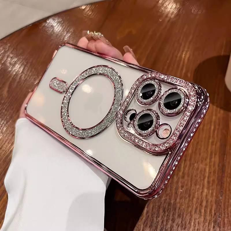 Bling Chrome Crystal Case