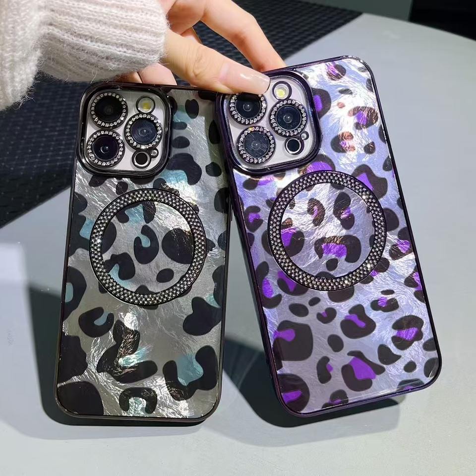 SparkRing Leopard iPhone Case