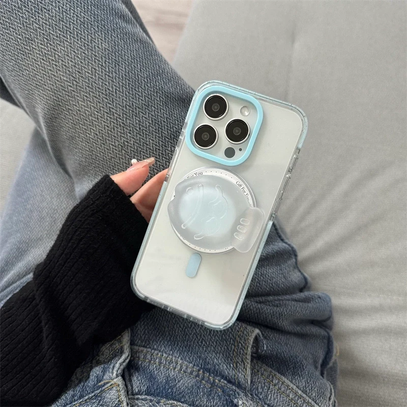 Jelly Stand Clear iPhone Case