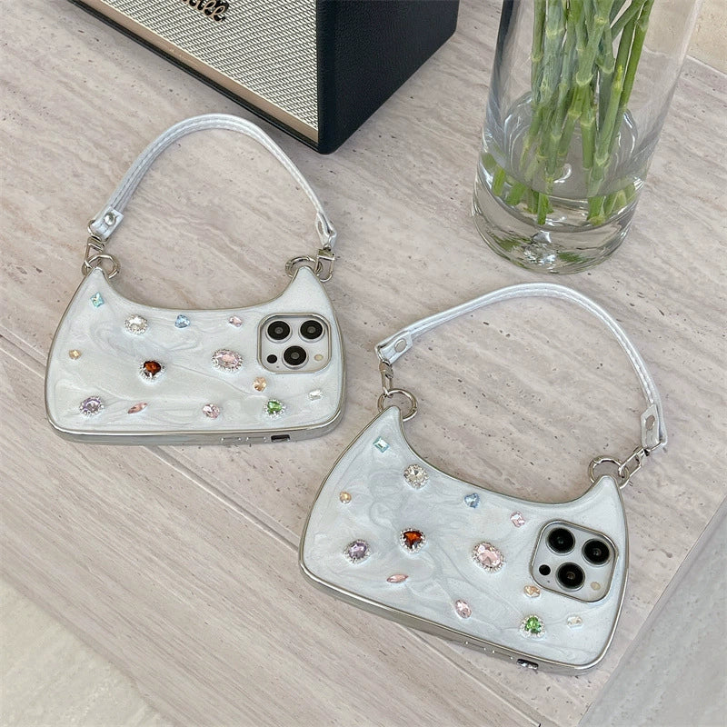 Cosmic Crystal Glitter iPhone Case