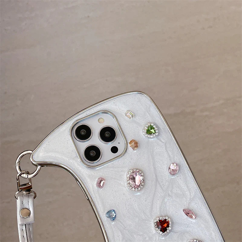 Cosmic Crystal Glitter iPhone Case