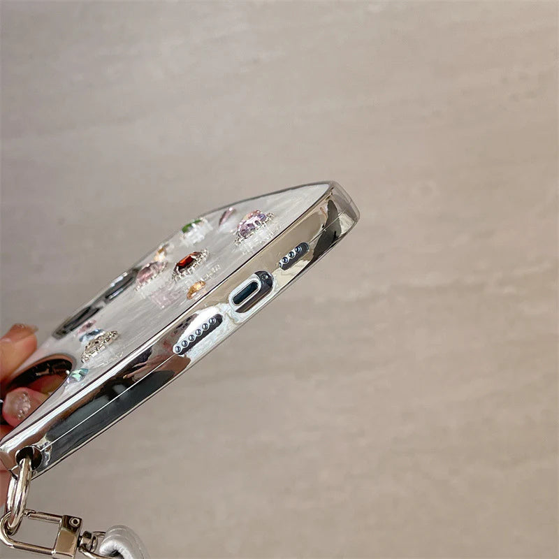 Cosmic Crystal Glitter iPhone Case