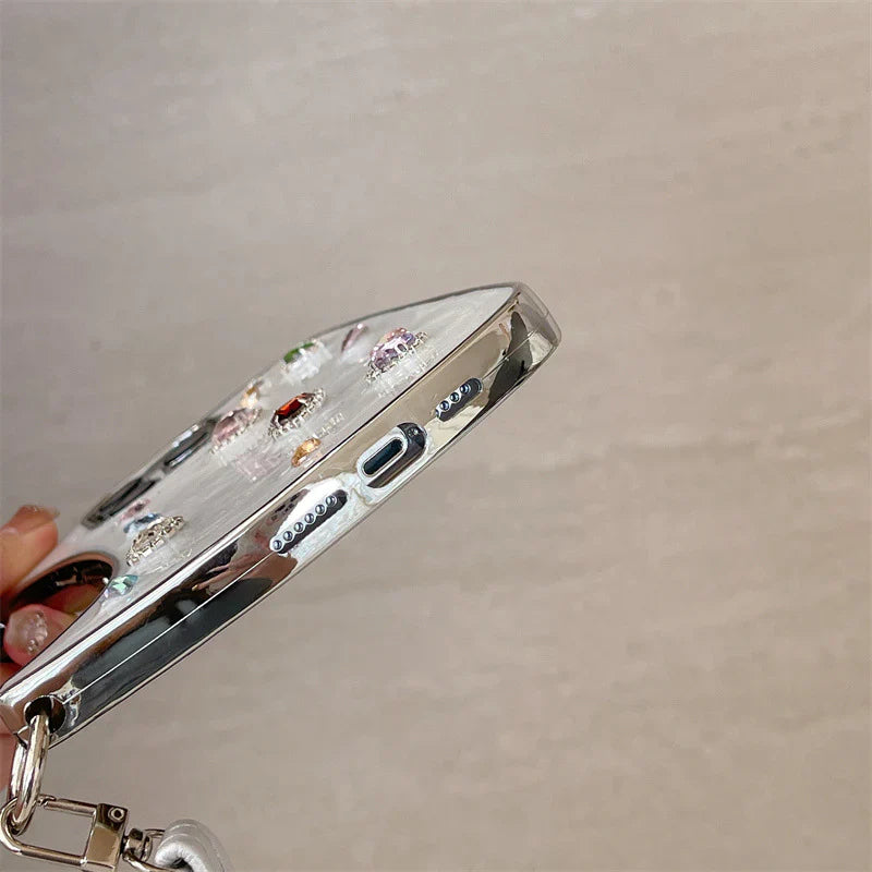 Cosmic Crystal Glitter iPhone Case