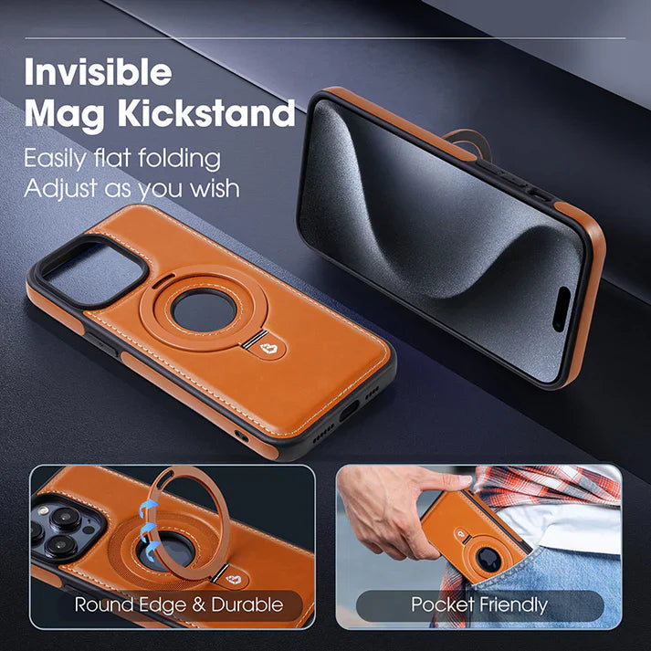 MagnaStand Leather Case